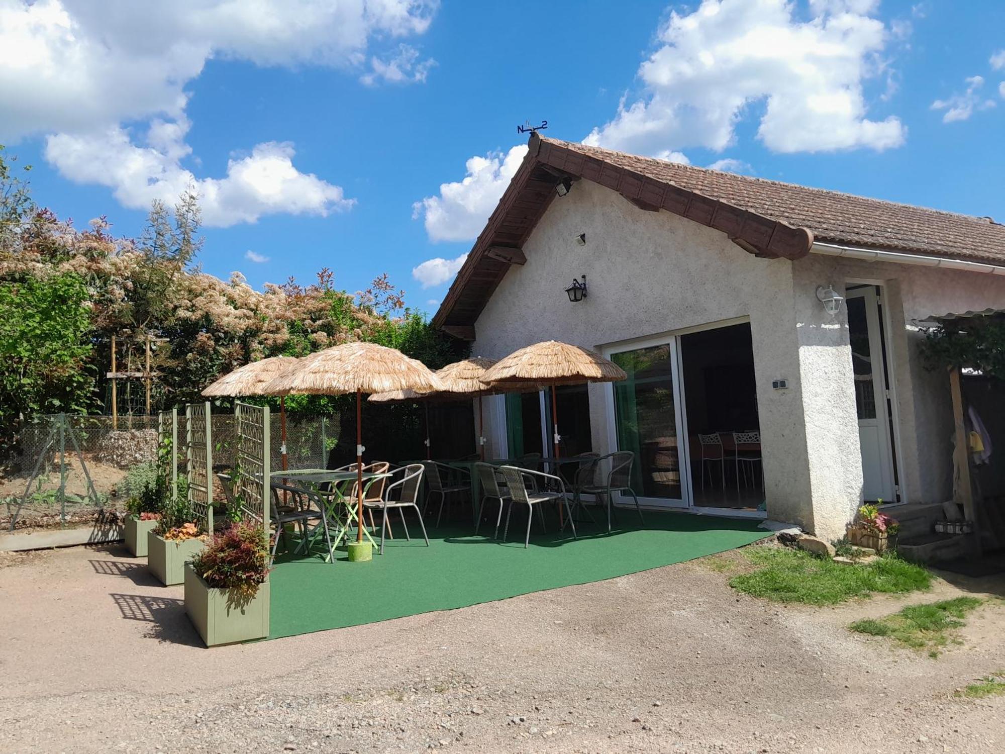 Chambres D Hotes Au P'Tit Bonheur Campagnard Jarnosse Bagian luar foto